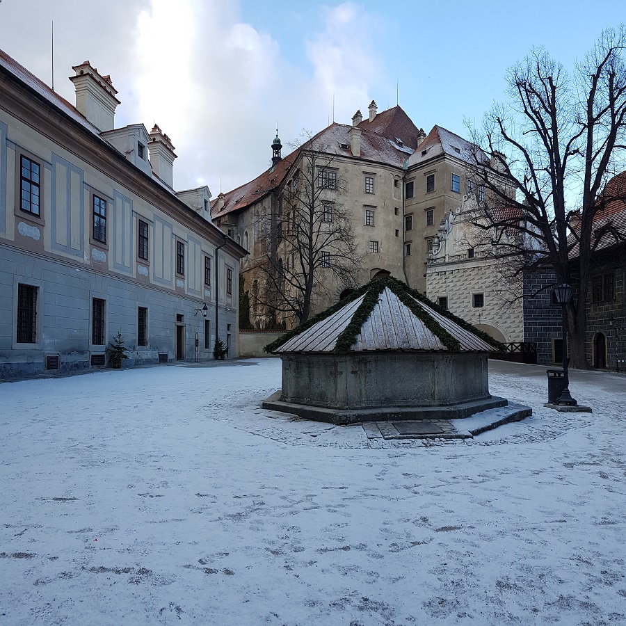 зима Чески Крумлов Новый год Чехия (1)