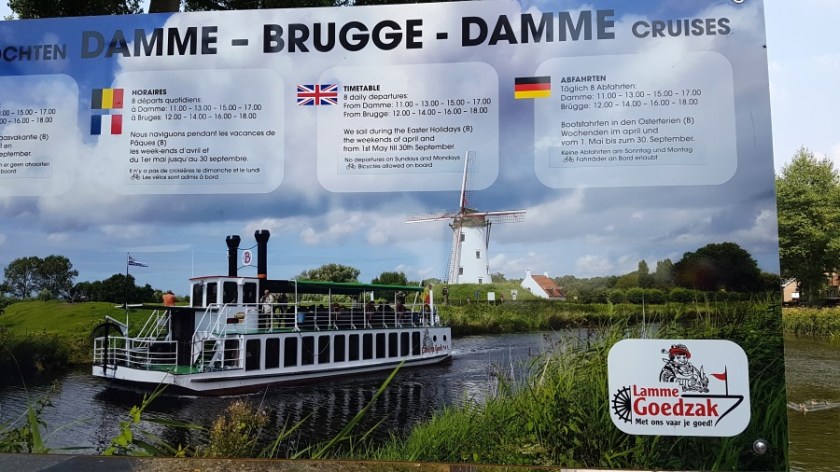 На корабле из Брюгге в Дамме (1)