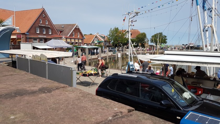 Нойхарлингерзиль Германия рыбацкая деревня (5)