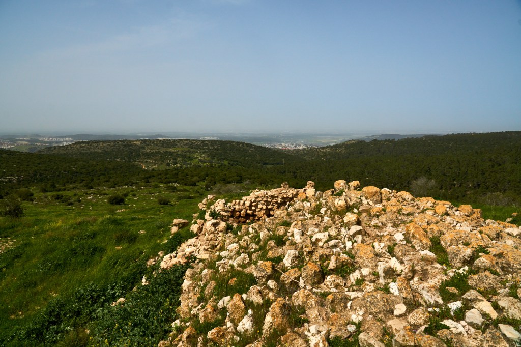 Развалины Бейт Итаб смотровая площадка