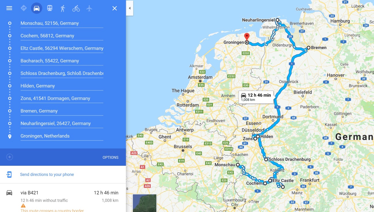 2018-10-04 10_45_36-Monschau, Germany to Groningen, Netherlands - Google Maps