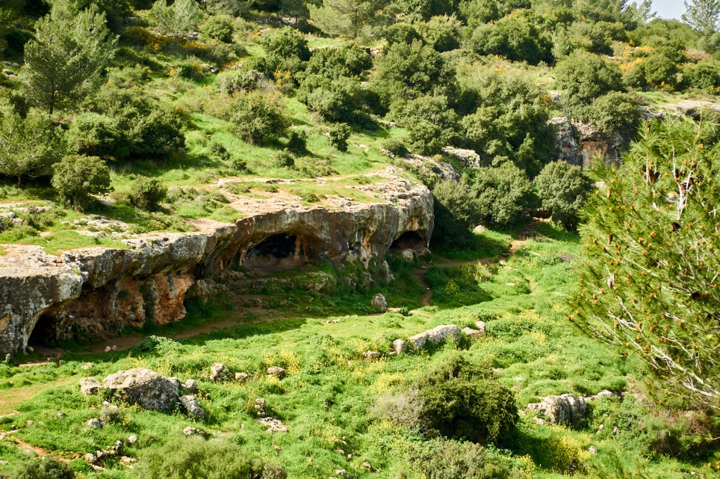 Израиль пещеры