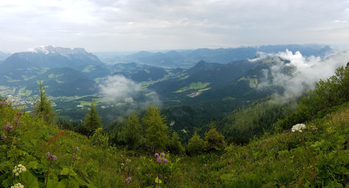 с Орлиного гнезда